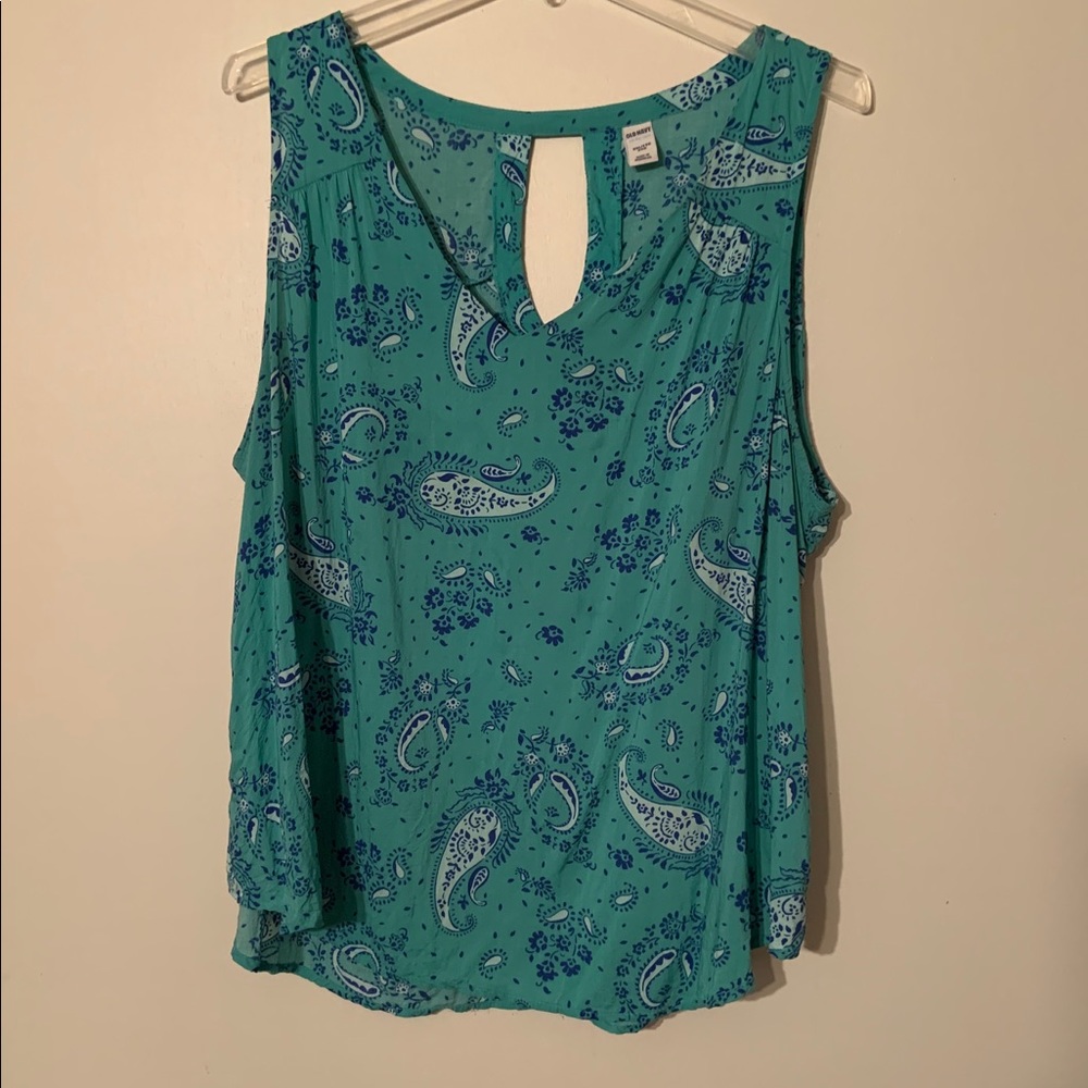Old Navy summer paisley top.
